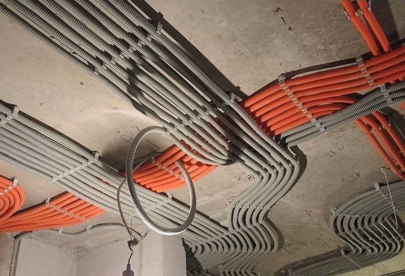 Монтаж кабеля